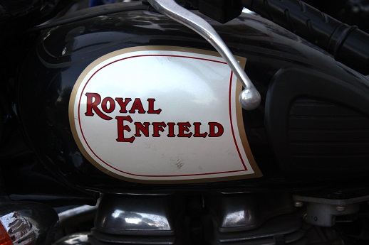 This is Indian War Horse, the Royal Enfield 500 cc. Most suitable motorcycle for rides in Greater Himalayas. 